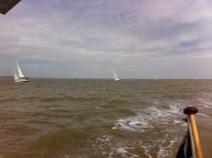 The fleet off Felixstowe