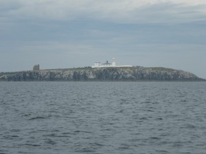 Farne Islands from Inner Sound between the mainland and the islands