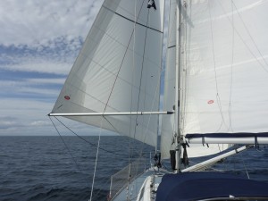 playing with sails ....