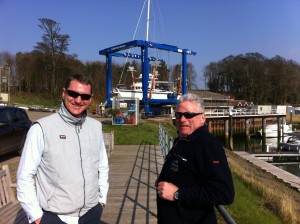 Simon Abley, now home from OZ and James R