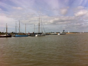 Rafted up in Brightlingsea