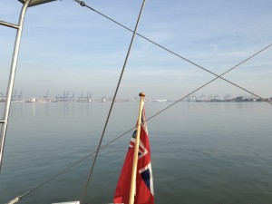 Felixstowe from The Stour